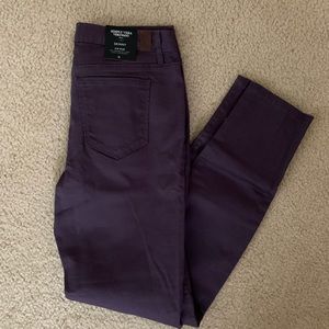 Simply Vera Wang Purple Jeans, Long Women’s